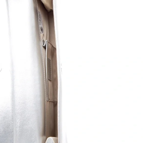 Stuart Weitzman Gold Clutch Bag - Picture 6 of 9